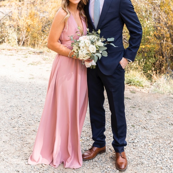 SHOWPO: SHES A DELIGHT MAXI DRESS IN DUSTY ROSE